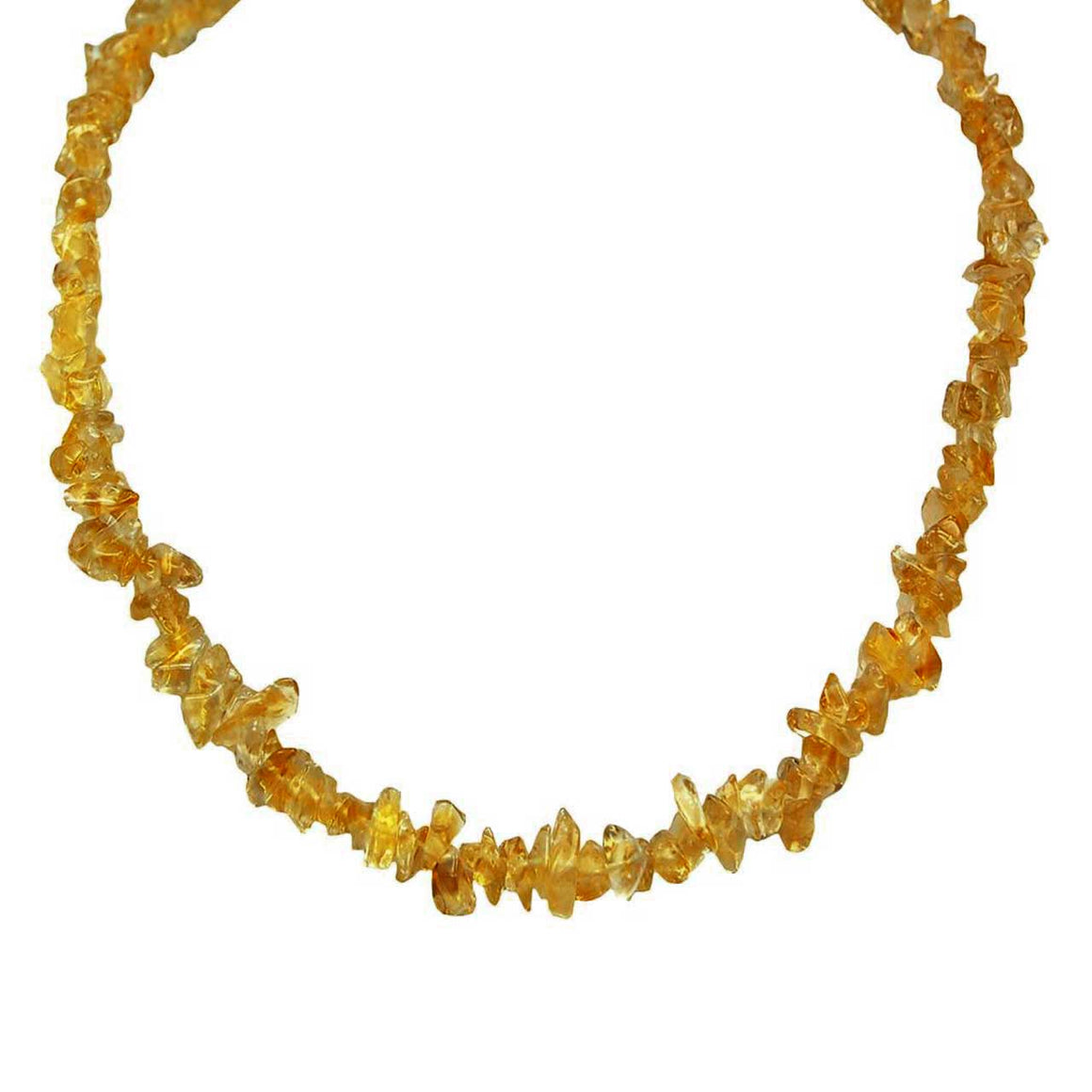 Hessonite Chip Necklace