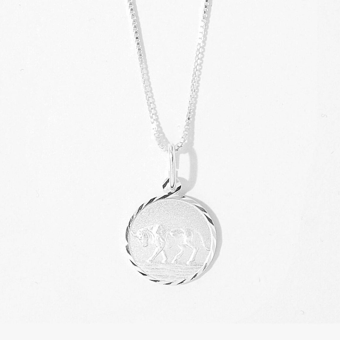 Taurus Astrological Pendant with 20" Chain