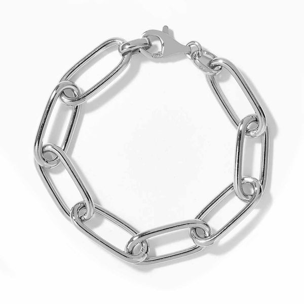 Large Paperclip Link Bracelet