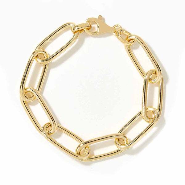Large Paperclip Link Bracelet