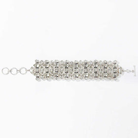 Green Amethyst Multi Gemstone Mosaic Bracelet