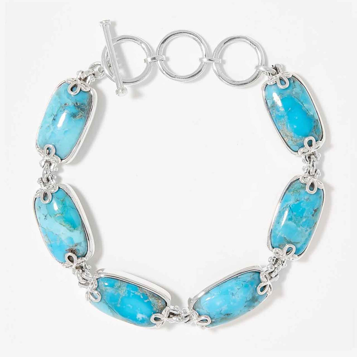 Mohave Turquoise Link Bracelet