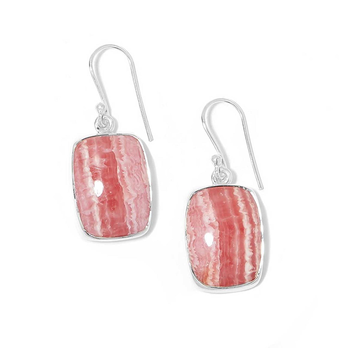 Rhodochrosite Earrings