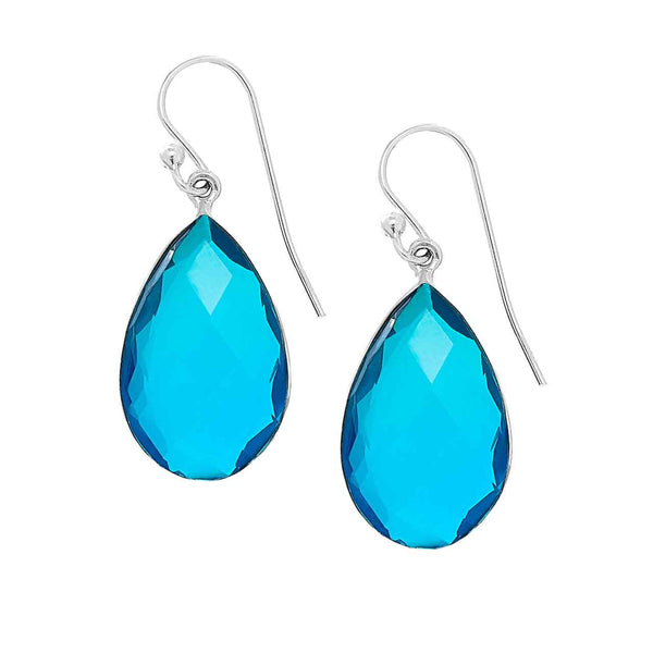 Blue Quartz Earrings