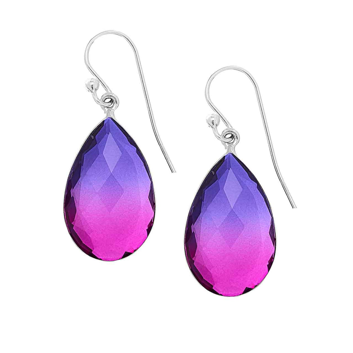 Purple Quartz Earrings