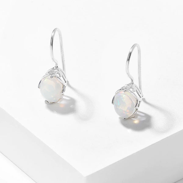 Opal Side Gallery Earrings