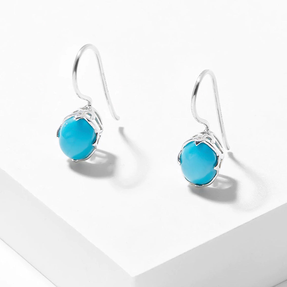 Sleeping Beauty Turquoise Side Gallery Earrings