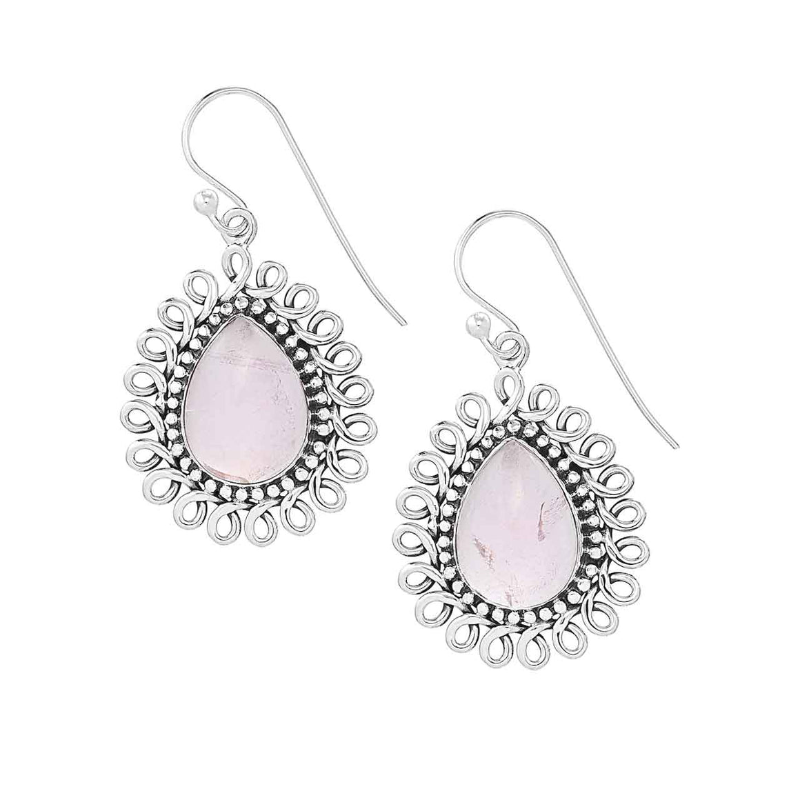 Rose Quartz Earrings