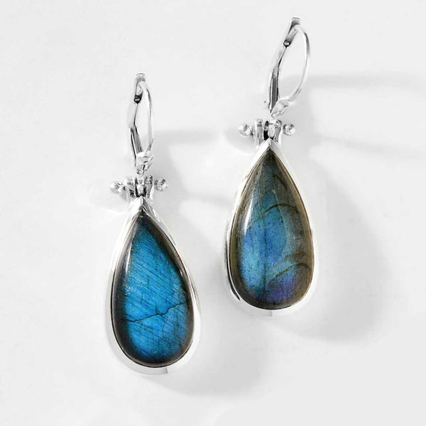 Labradorite Drop Earrings