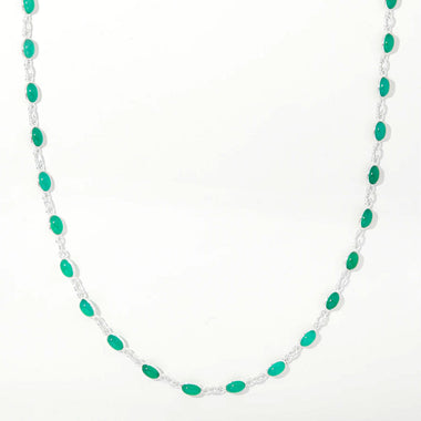 Green Onyx Multi Gemstone Necklace