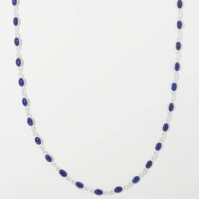 Lapis Multi Gemstone Necklace