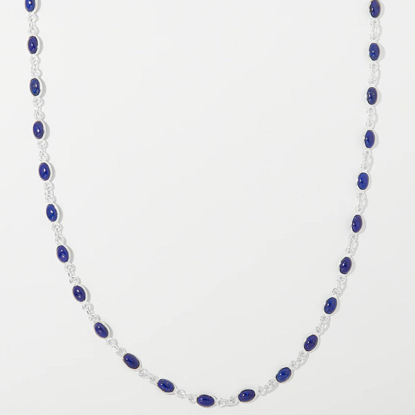 Lapis Multi Gemstone Necklace