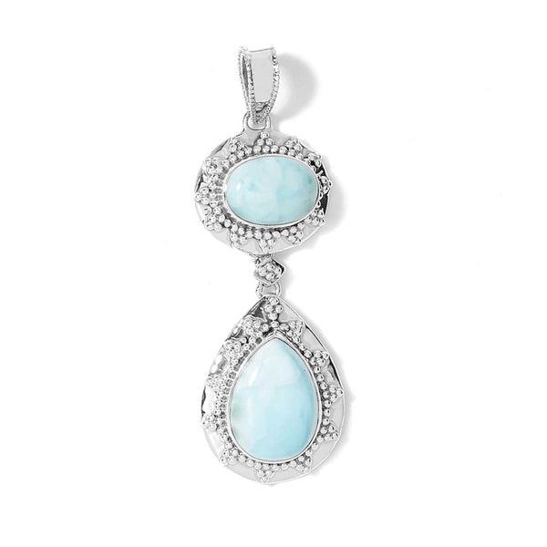 Larimar Drop Pendant