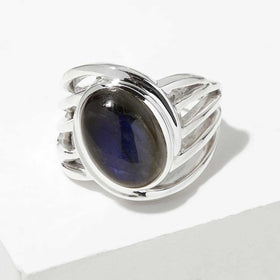 Labradorite Ring