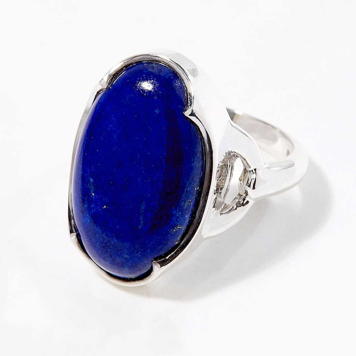 Lapis Long Oval Ring