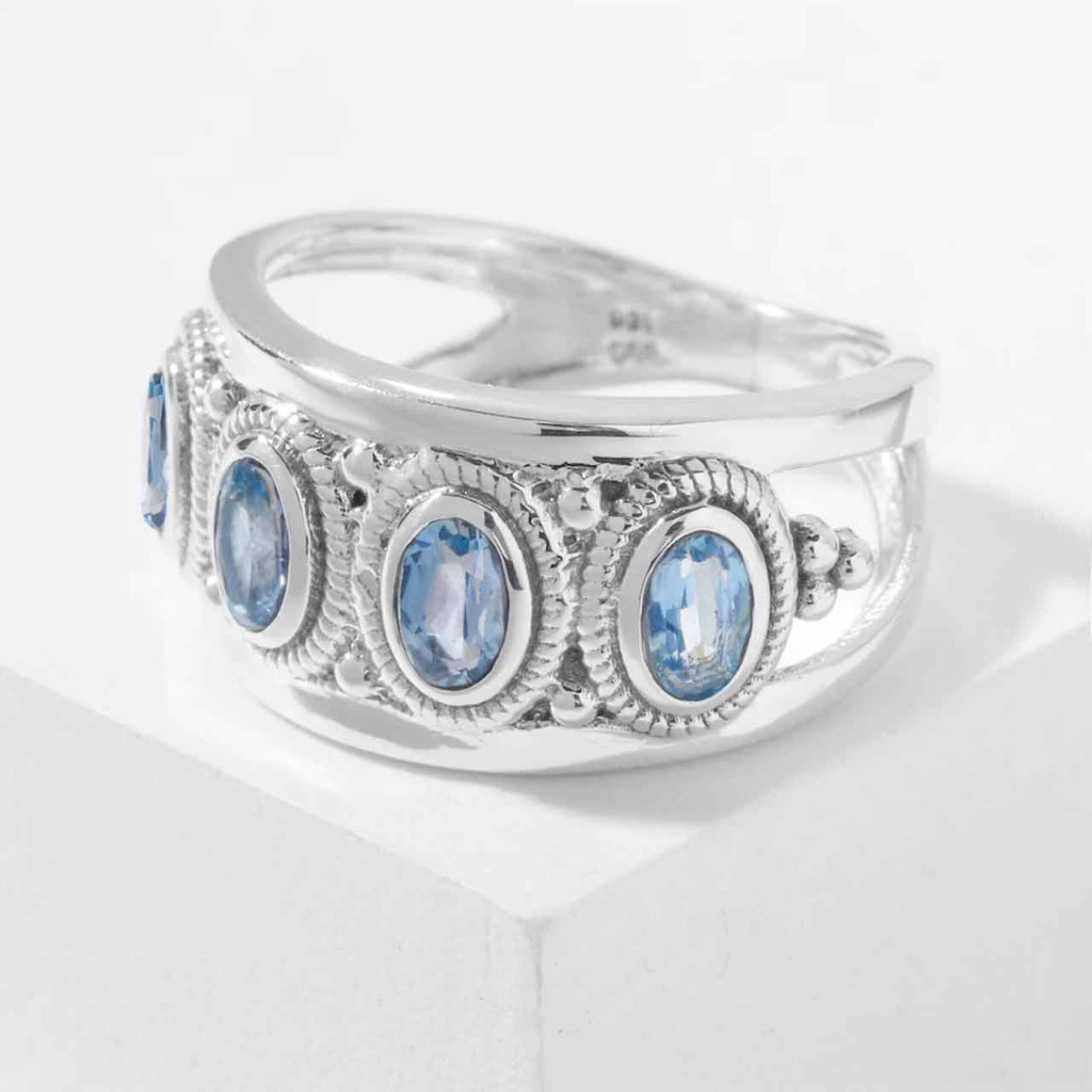 Blue Topaz Ring