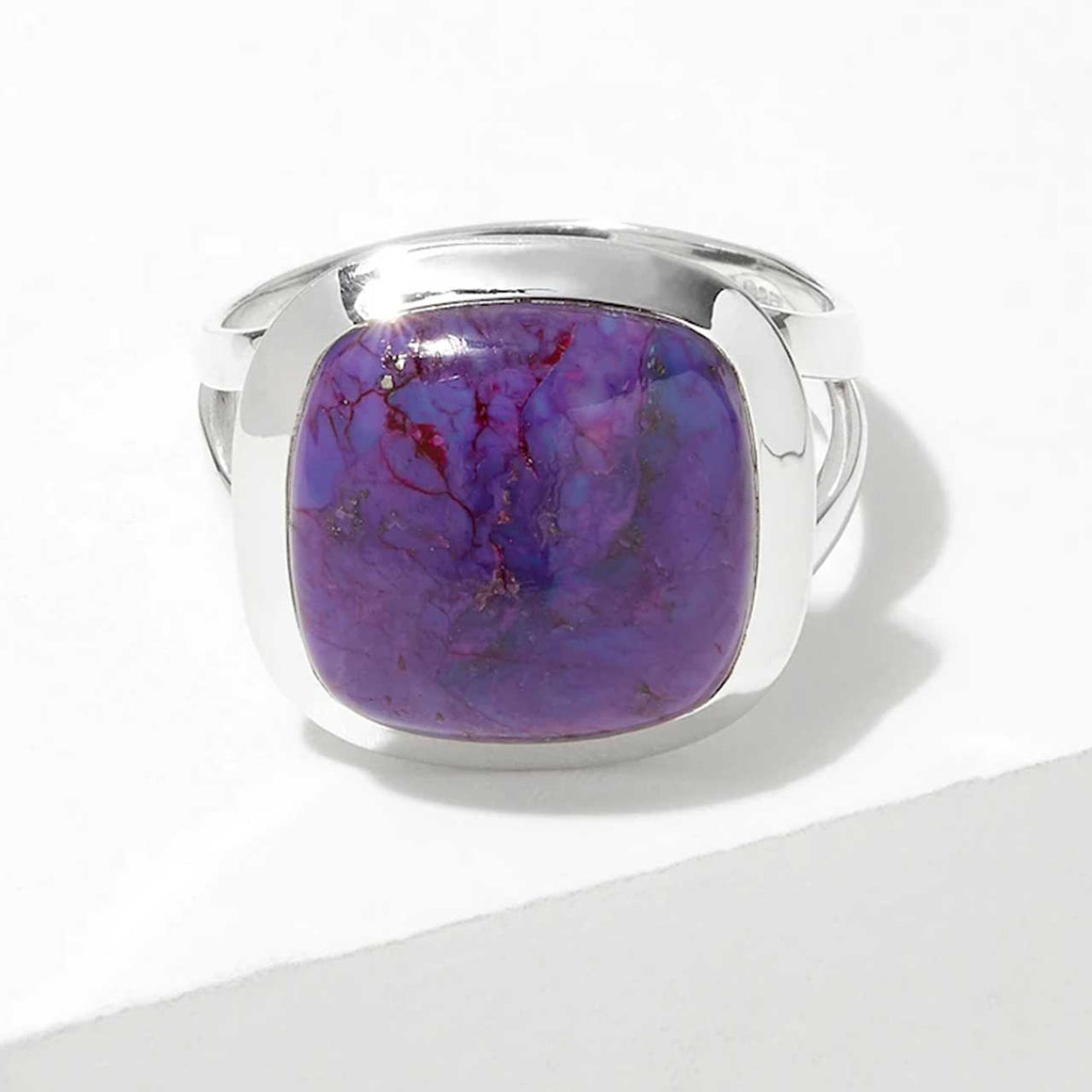 Purple Turquoise Ring