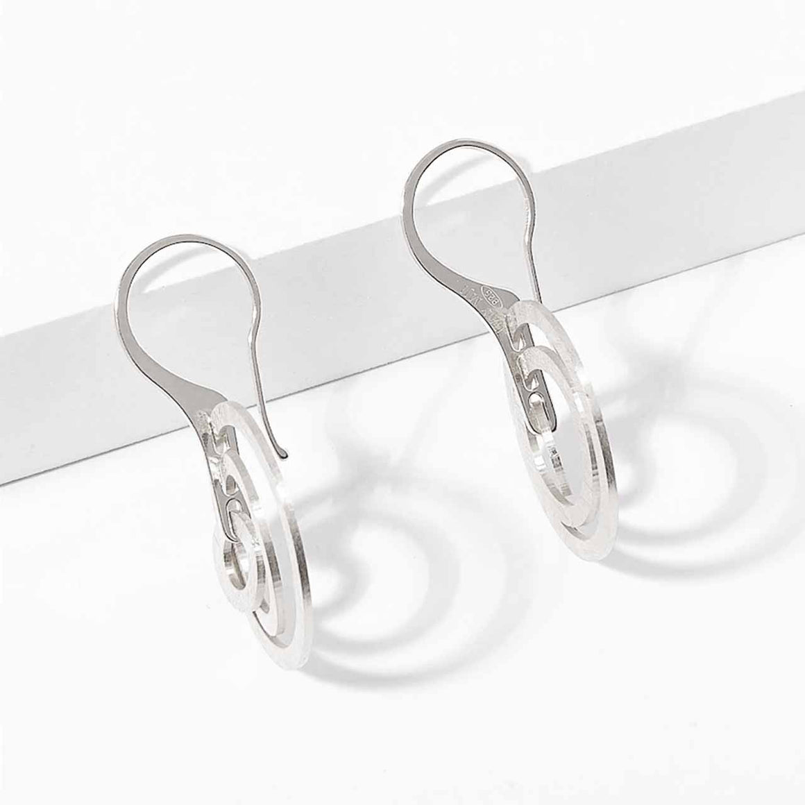 Sterling Silver Textured Earrings