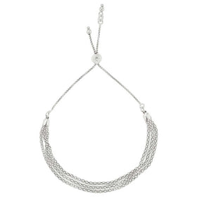 Three Strand Popcorn Bolo Bracelet