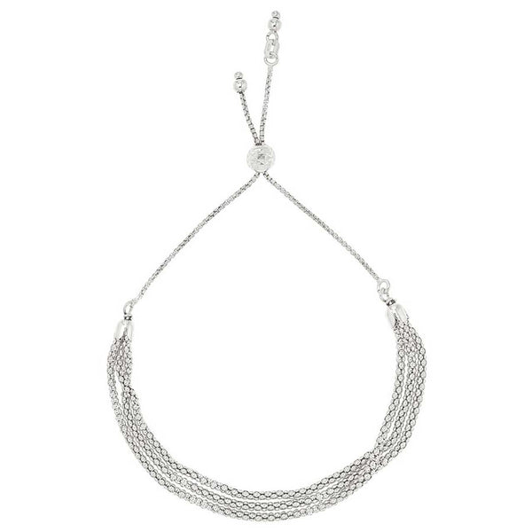 Three Strand Popcorn Bolo Bracelet