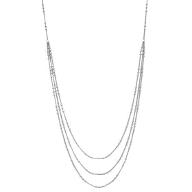 3 Strand Station Necklace