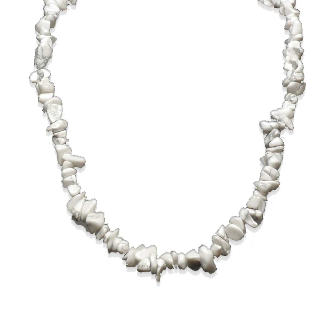 Howlite Chip Necklace