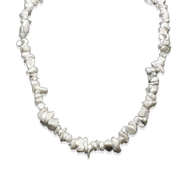 Howlite Chip Necklace