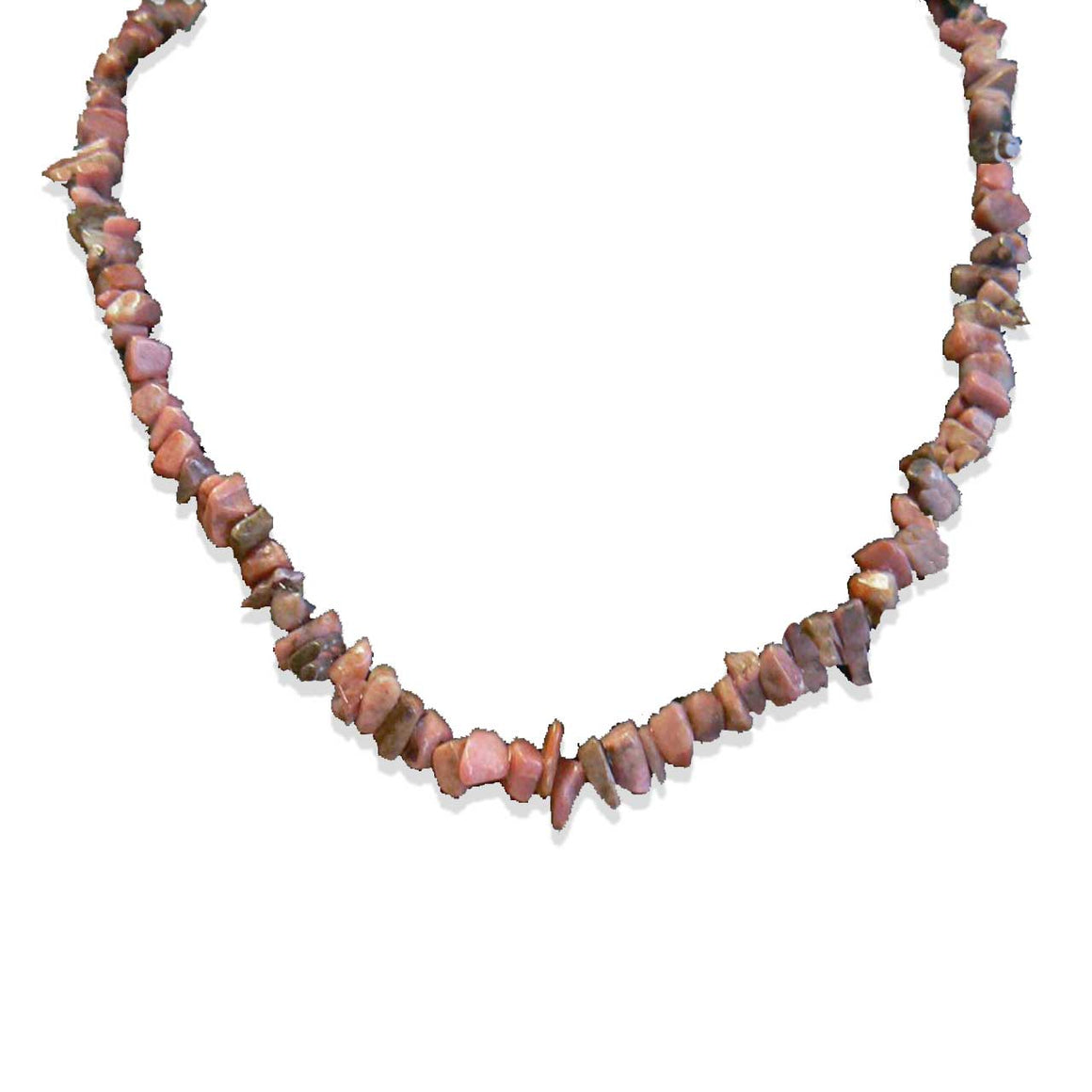 Rhodonite Chip Necklace