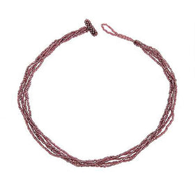 Purple Strand 24" Potay Necklace