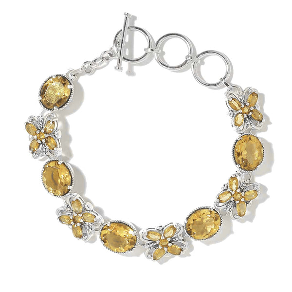 Citrine Link Bracelet