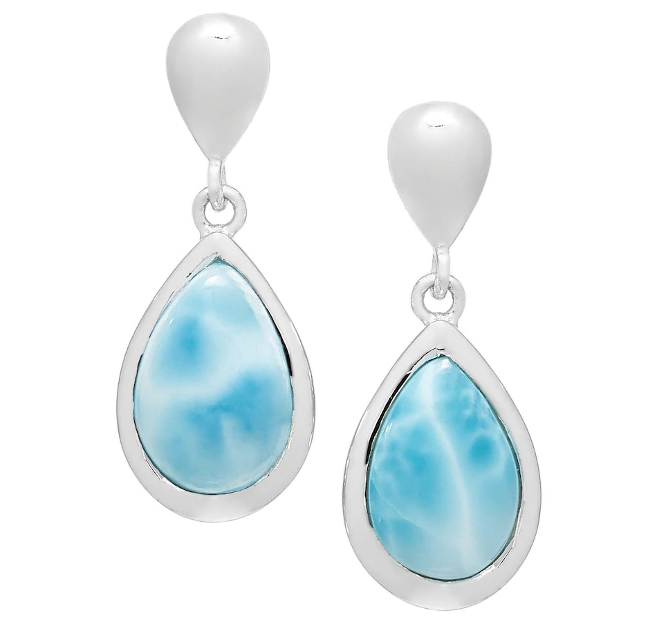 Larimar Earrings