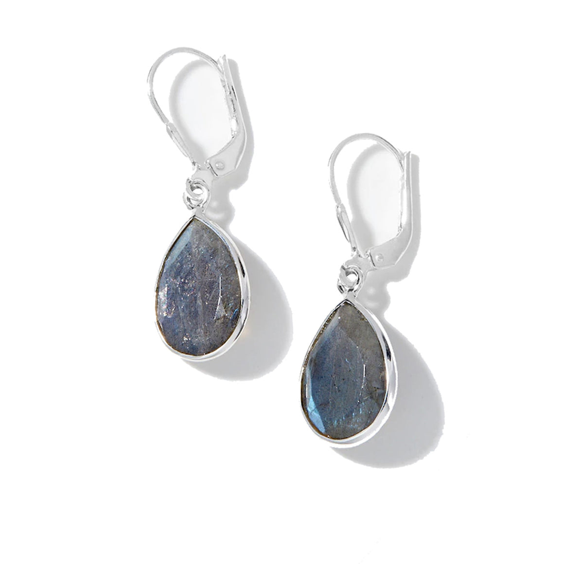 Labradorite Teardrop Earrings