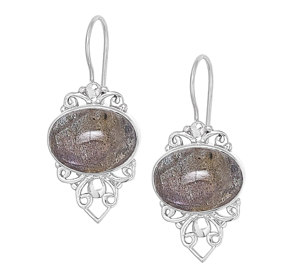Labradorite Earrings