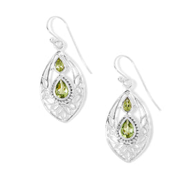 Peridot Drop Earrings