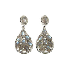 Labradorite Earrings