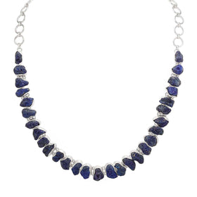 Rough Azurite Necklace