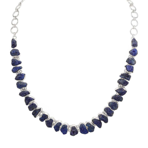 Rough Azurite Necklace