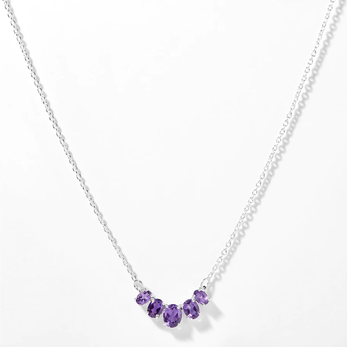 Amethyst Gemstone Necklace