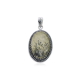 Landscape Dendrite Pendant - One of a Kind
