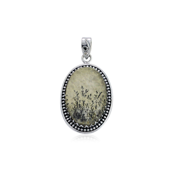 Landscape Dendrite Pendant - One of a Kind