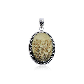 Landscape Dendrite Pendant - One of a Kind