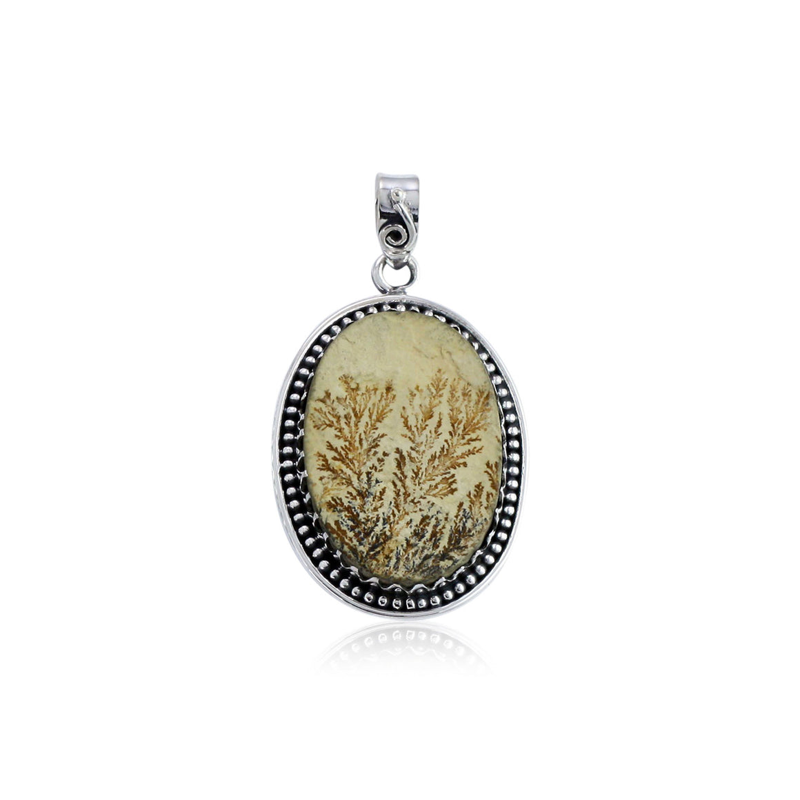 Landscape Dendrite Pendant - One of a Kind