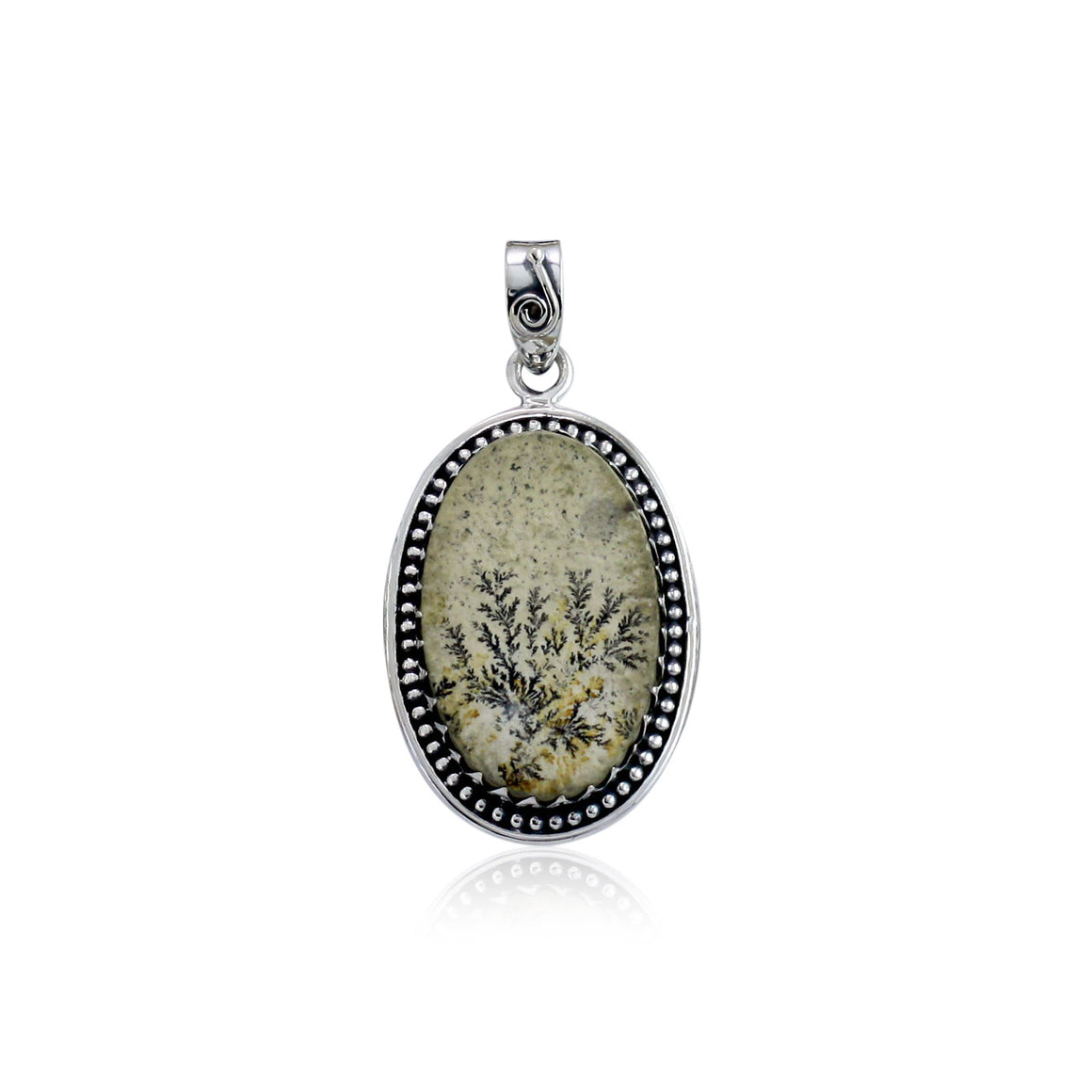 Landscape Dendrite Pendant - One of a Kind