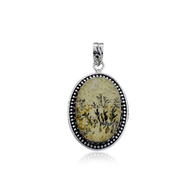 Landscape Dendrite Pendant - One of a Kind