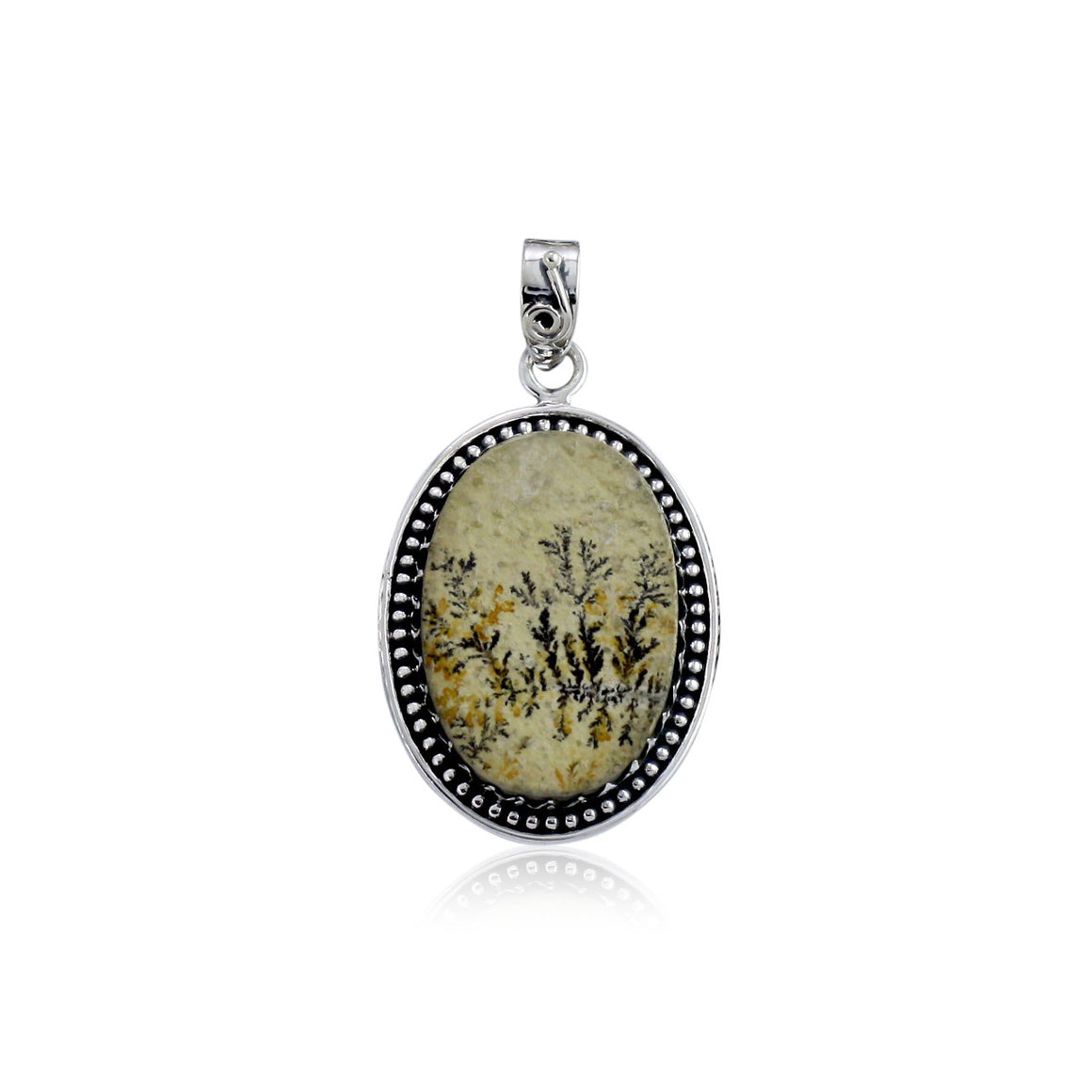 Landscape Dendrite Pendant - One of a Kind