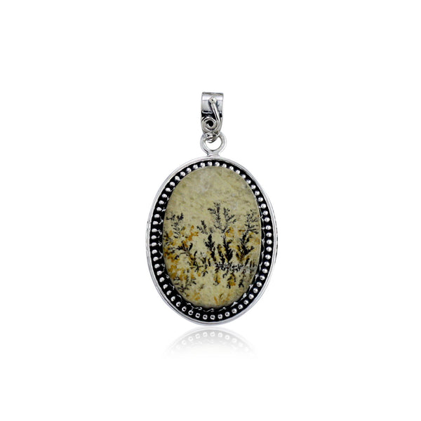 Landscape Dendrite Pendant - One of a Kind