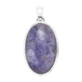 Sterling Silver Tiffany Stone Pendant