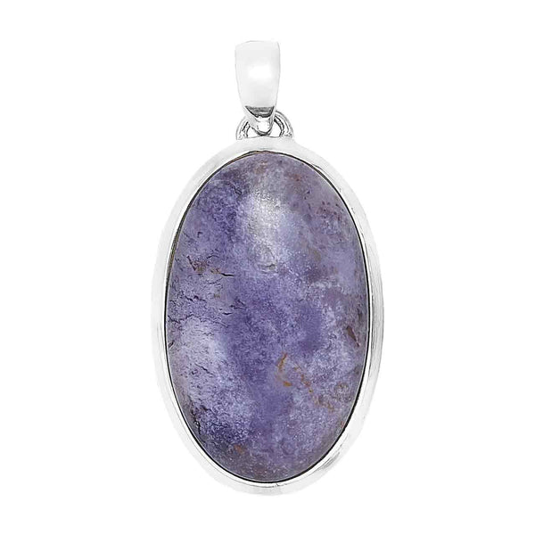 Sterling Silver Tiffany Stone Pendant