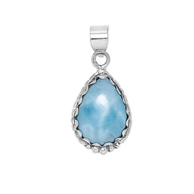 Larimar Teardrop Pendant