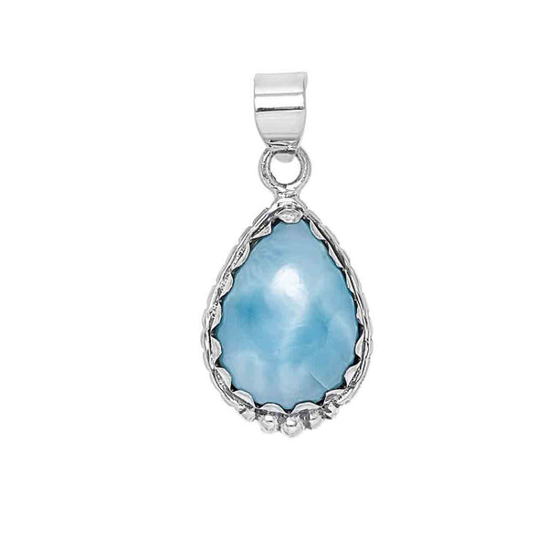 Larimar Teardrop Pendant